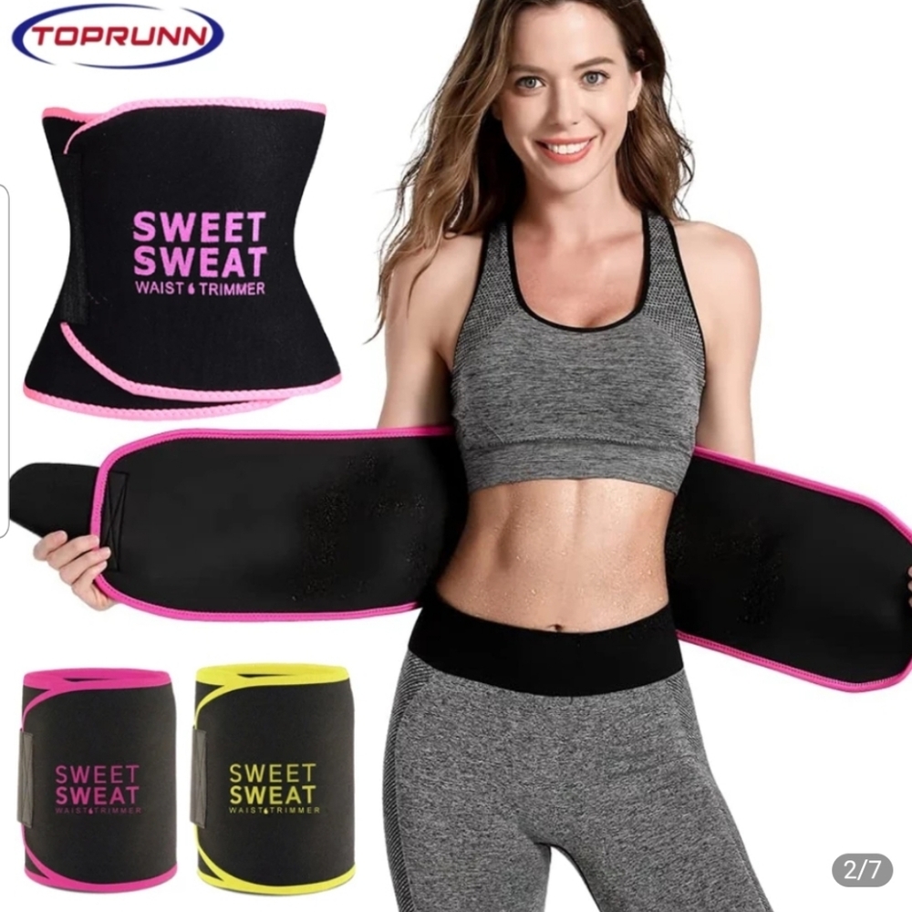 Sweet Sweat Premium Waist Trimmer Belt Flexible